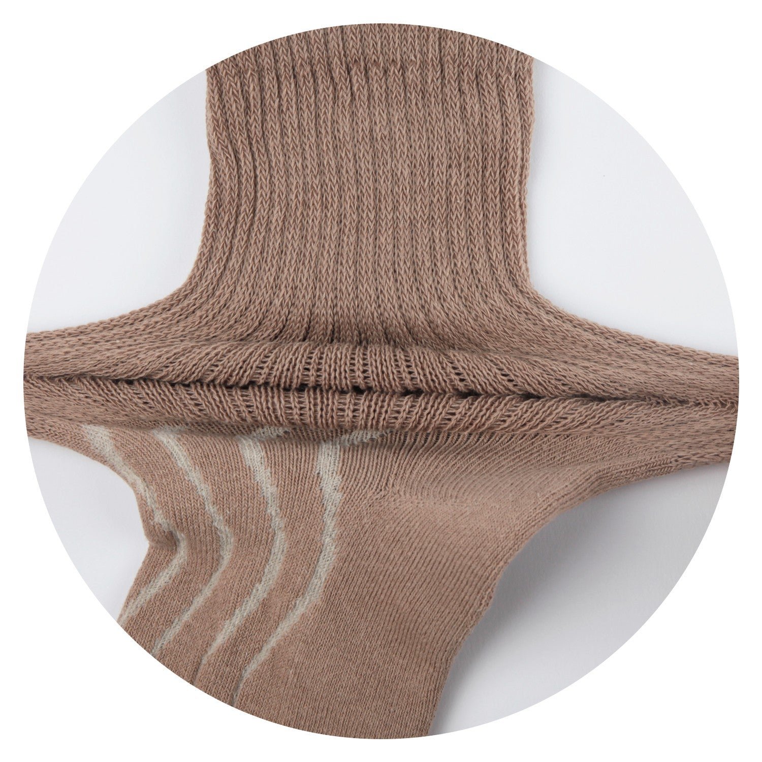 Cotton Non-Binding Crew Dress Socks with Cushion Sole (2 Pairs) - Image 20