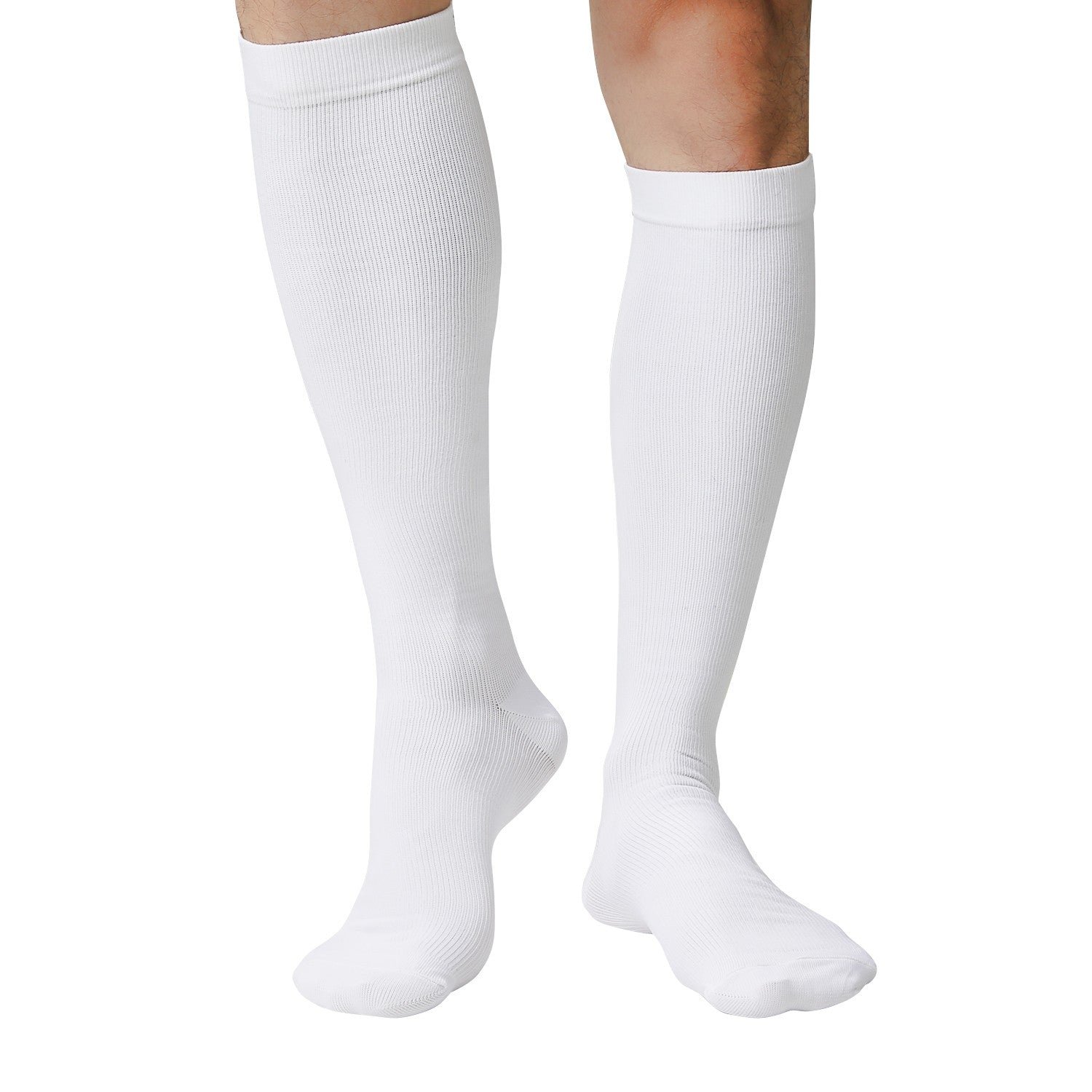 8-15mmHg Knee High Microfiber Compression Socks - Image 13