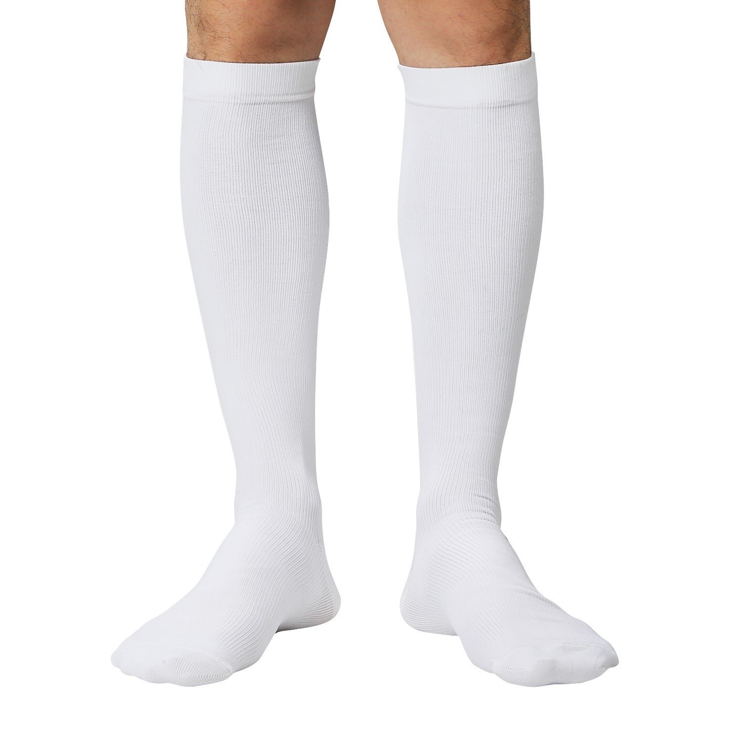 8-15mmHg Knee High Microfiber Compression Socks - Image 12