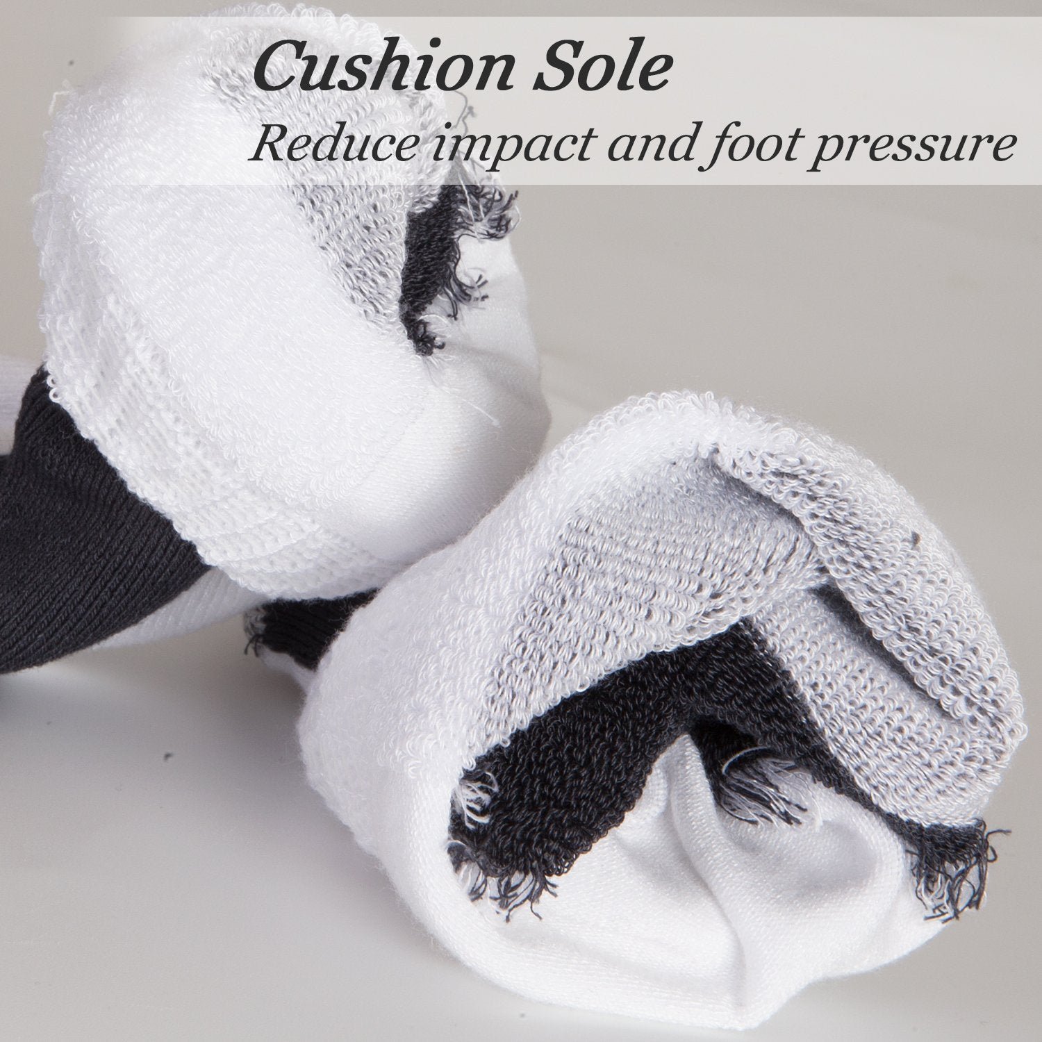 Non-Binding Bamboo Moisture Wicking Cushion Crew/Dress Socks Seamless Toe (2 Pairs) - Image 31