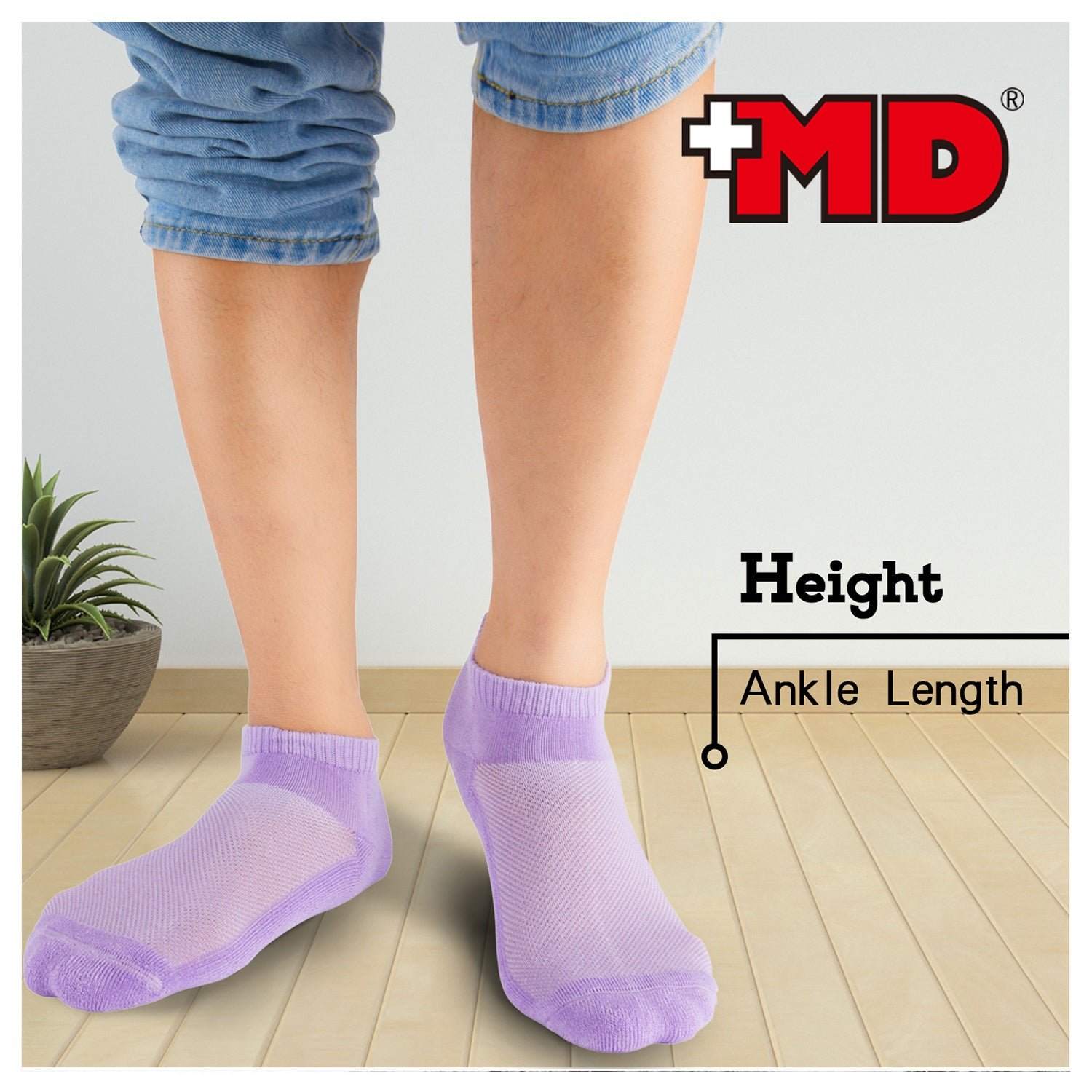 Bamboo Moisture Wicking Low-cut Socks Colorful - Image 14