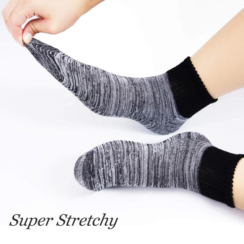 Non-Binding Bamboo Ankle Seamless Socks Cushioned Sole (2 Pairs) - Image 2