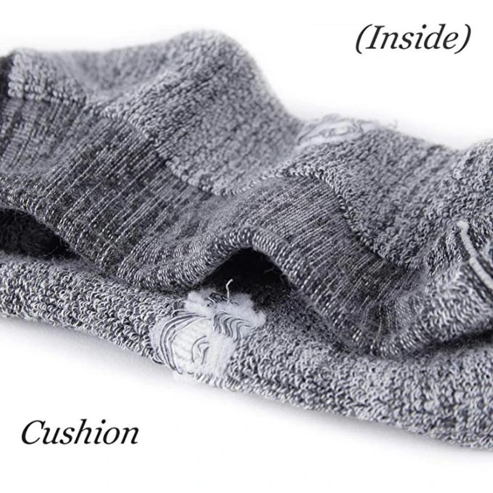 Non-Binding Bamboo Ankle Seamless Socks Cushioned Sole (2 Pairs) - Image 6