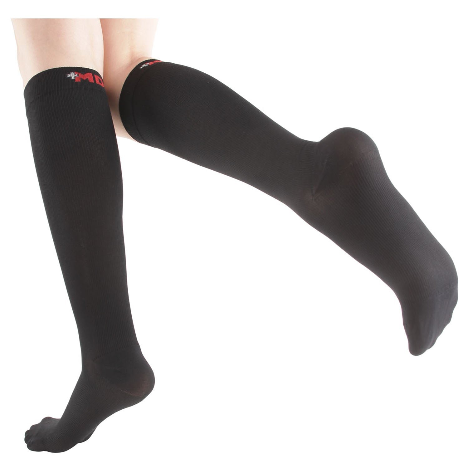 8-15mmHg Knee High Microfiber Compression Socks - Image 10