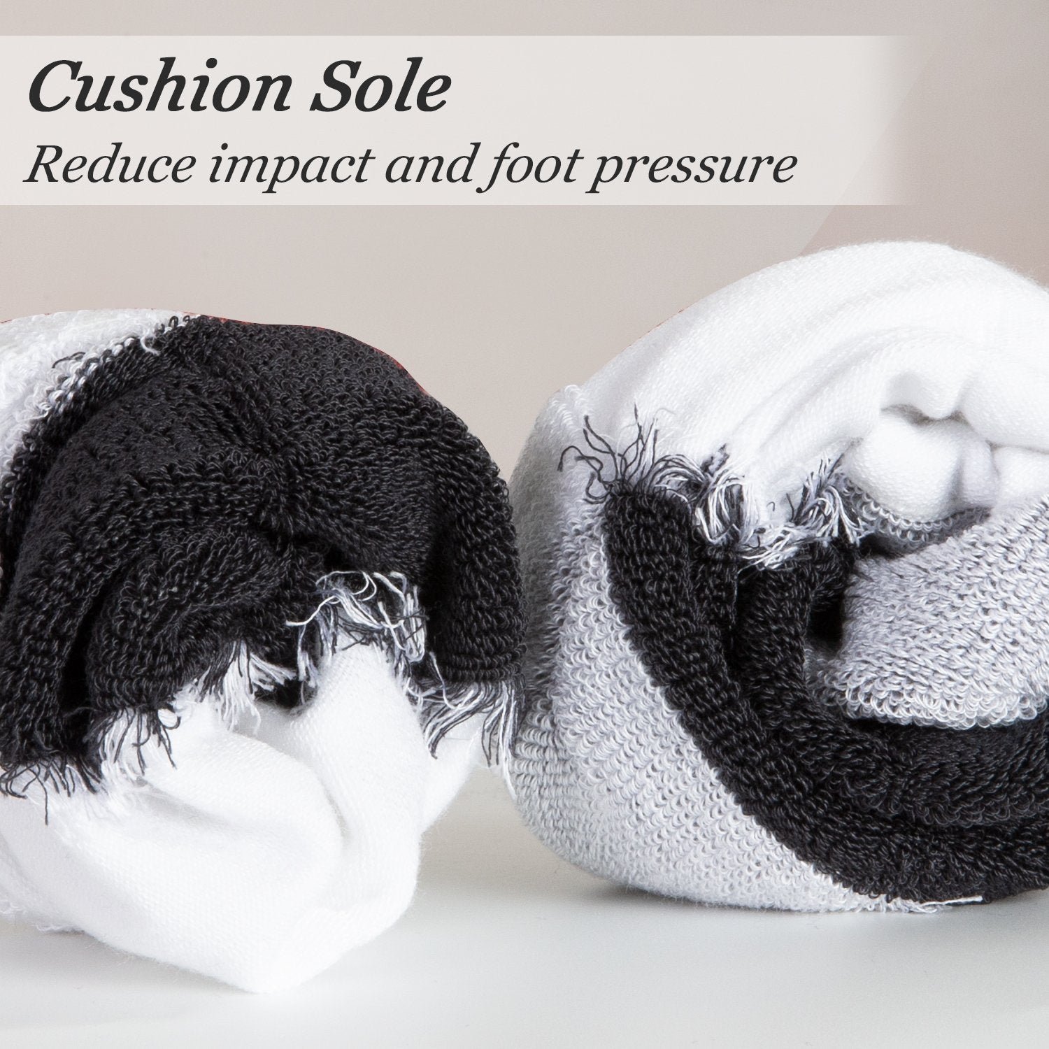 Non-Binding Bamboo Moisture Wicking Cushion Crew/Dress Socks Seamless Toe (2 Pairs) - Image 34