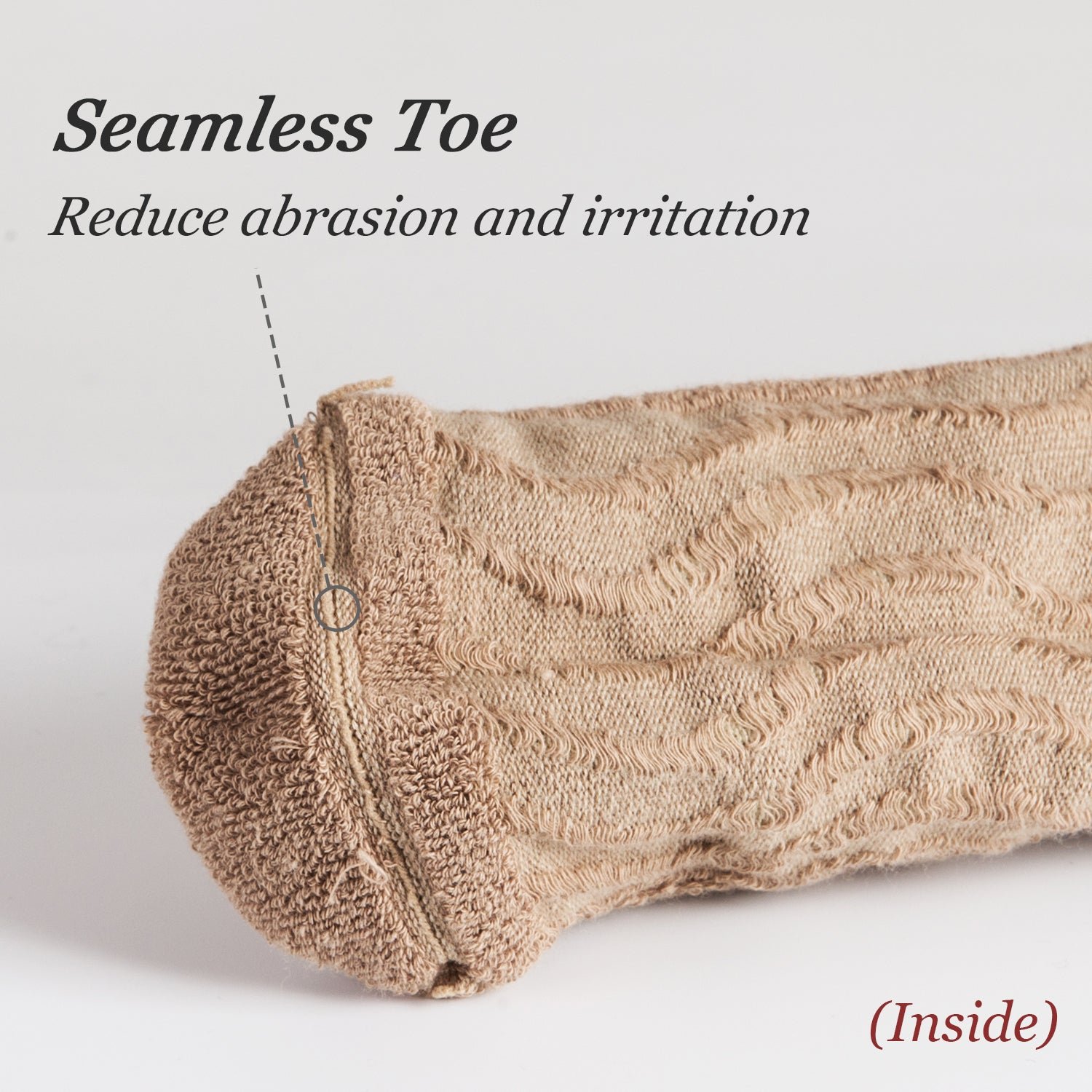 Cotton Non-Binding Crew Dress Socks with Cushion Sole (2 Pairs) - Image 16