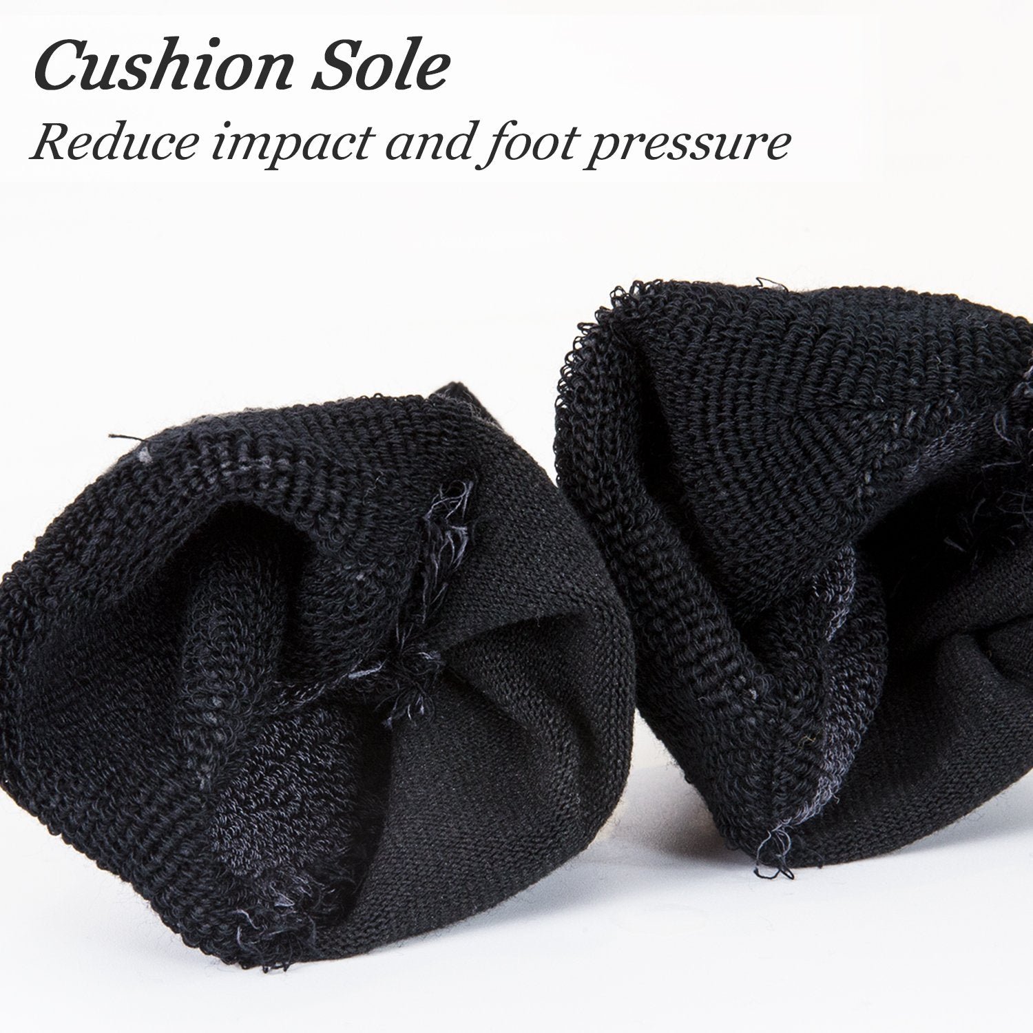 Non-Binding Bamboo Moisture Wicking Cushion Crew/Dress Socks Seamless Toe (2 Pairs) - Image 43